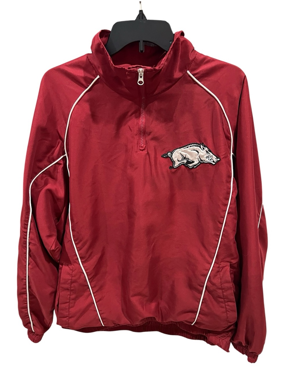Vintage 58 Sports University of Arkansas Razorbacks Pullover Jacket Size Medium